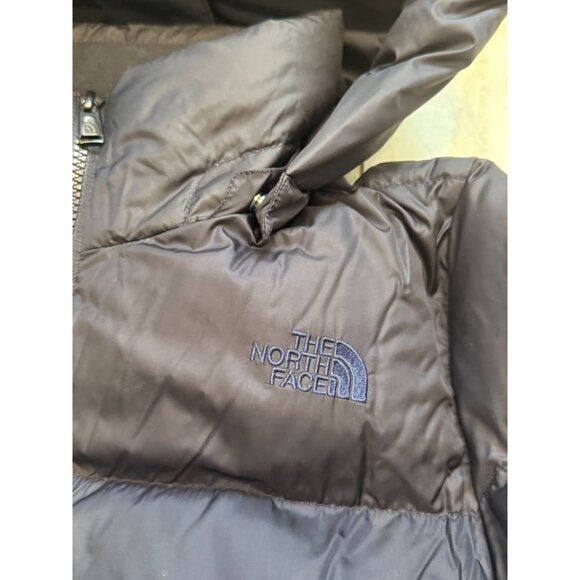 The North Face women medium Metropolis Parka III navy 550 puffer coat MSRP $299 - Picture 9 of 10